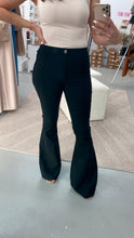 Load image into Gallery viewer, Joleen Bell Bottom Pants Black