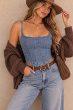 Load image into Gallery viewer, Two Steppin' Crop Top
