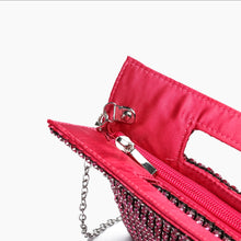 Load image into Gallery viewer, Vivienne Rhinestone Crossbody Clutch