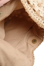 Load image into Gallery viewer, Bianca Patterned Straw Hobo Tote Bag