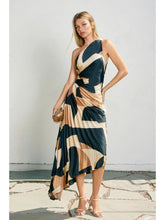 Load image into Gallery viewer, Champagne & Caviar Midi Dress