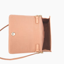 Load image into Gallery viewer, Haven Flap Woven Crossbody Bag Coral