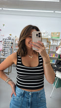 Load image into Gallery viewer, Shorty Ribbed Cropped Tank