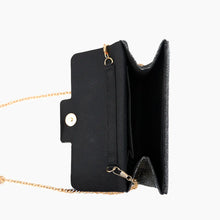 Load image into Gallery viewer, Frost Glitter Gem Bow Evening Crossbody Bag