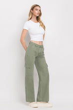 Load image into Gallery viewer, Olivia Wide Leg Cargo Jeans