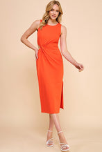 Load image into Gallery viewer, Twisted Mind Midi Dress