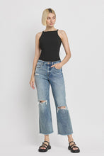 Load image into Gallery viewer, Punctual High Rise Slim Wide Jeans