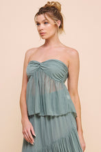 Load image into Gallery viewer, Teal Ocean Tube Top