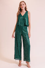 Load image into Gallery viewer, Draped In Green Top