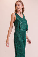 Load image into Gallery viewer, Draped In Green Top