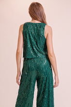Load image into Gallery viewer, Draped In Green Top