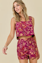 Load image into Gallery viewer, Day In Naples Floral Shorts