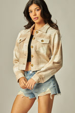 Load image into Gallery viewer, Plaid Cropped Shacket