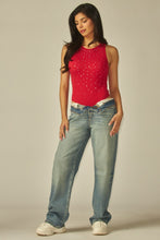 Load image into Gallery viewer, All That Glitters Bodysuit Red