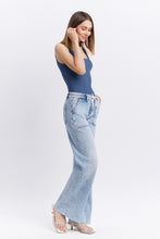 Load image into Gallery viewer, Clearly Drawstring Wide Leg Jeans