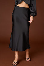 Load image into Gallery viewer, Mia Satin Midi Skirt