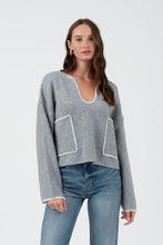 Load image into Gallery viewer, Warmest Winter Sweater Top Heather Grey
