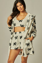Load image into Gallery viewer, Cozy Fleece 3 Piece Pajama Set White