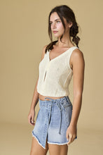 Load image into Gallery viewer, High Places Sweater Vest Cream