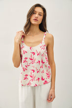 Load image into Gallery viewer, Breezy Tropical Tank Pink