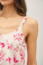 Load image into Gallery viewer, Breezy Tropical Tank Pink