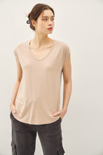 Load image into Gallery viewer, Effortless Scoop Neck Top
