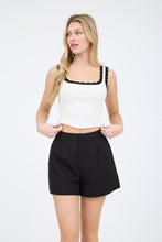 Load image into Gallery viewer, Winter Scallops Crop Top