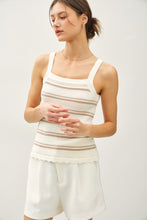 Load image into Gallery viewer, Scallop Summer Tank