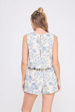 Load image into Gallery viewer, Blue Blossom Romper