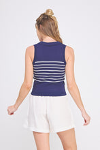 Load image into Gallery viewer, Polo Match Top Navy