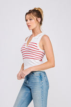 Load image into Gallery viewer, Polo Match Top Red