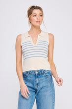 Load image into Gallery viewer, Polo Match Top Lt. Blue