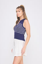 Load image into Gallery viewer, Polo Match Top Navy