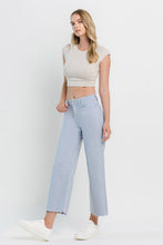 Load image into Gallery viewer, Olivia Crop Wide Leg Jean Gray
