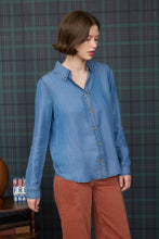 Load image into Gallery viewer, Softer Side Denim Top