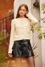 Load image into Gallery viewer, Classy Winter Faux Leather Shorts