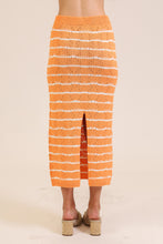 Load image into Gallery viewer, Coastal Breeze Knit Midi Skirt