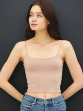 Load image into Gallery viewer, Cropped Spaghetti Tank