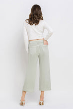 Load image into Gallery viewer, Olivia Crop Wide Leg Jean Sage