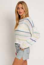 Load image into Gallery viewer, Cloudy Love Sweater Top White
