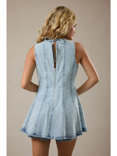 Load image into Gallery viewer, Blue Jean Baby Romper