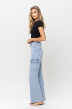 Load image into Gallery viewer, Alyssa Super High Rise Cargo Jeans
