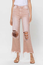Load image into Gallery viewer, 90's Vintage Crop Flare Blush