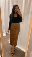 Load image into Gallery viewer, Two Way Street Skirt Camel

