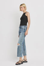 Load image into Gallery viewer, Punctual High Rise Slim Wide Jeans