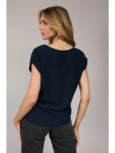 Load image into Gallery viewer, Twist & Shout Top Navy
