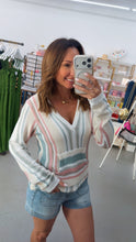 Load image into Gallery viewer, Roxanna Striped Pullover Pink