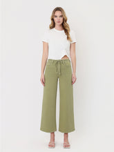 Load image into Gallery viewer, Green Goddess Crop Jeans