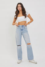Load image into Gallery viewer, Style Up Super High Rise Dad Jeans
