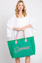 Load image into Gallery viewer, Summer Rope Beach Tote